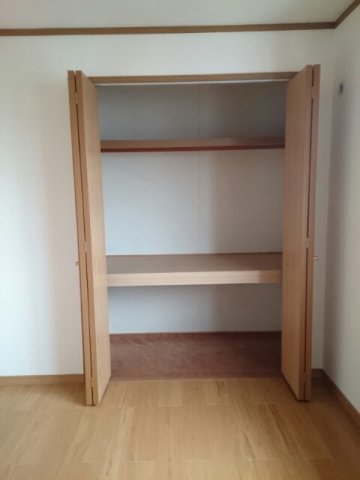 収納　たっぷりとした収納スペースです