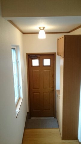 玄関　ゆったりとした玄関です