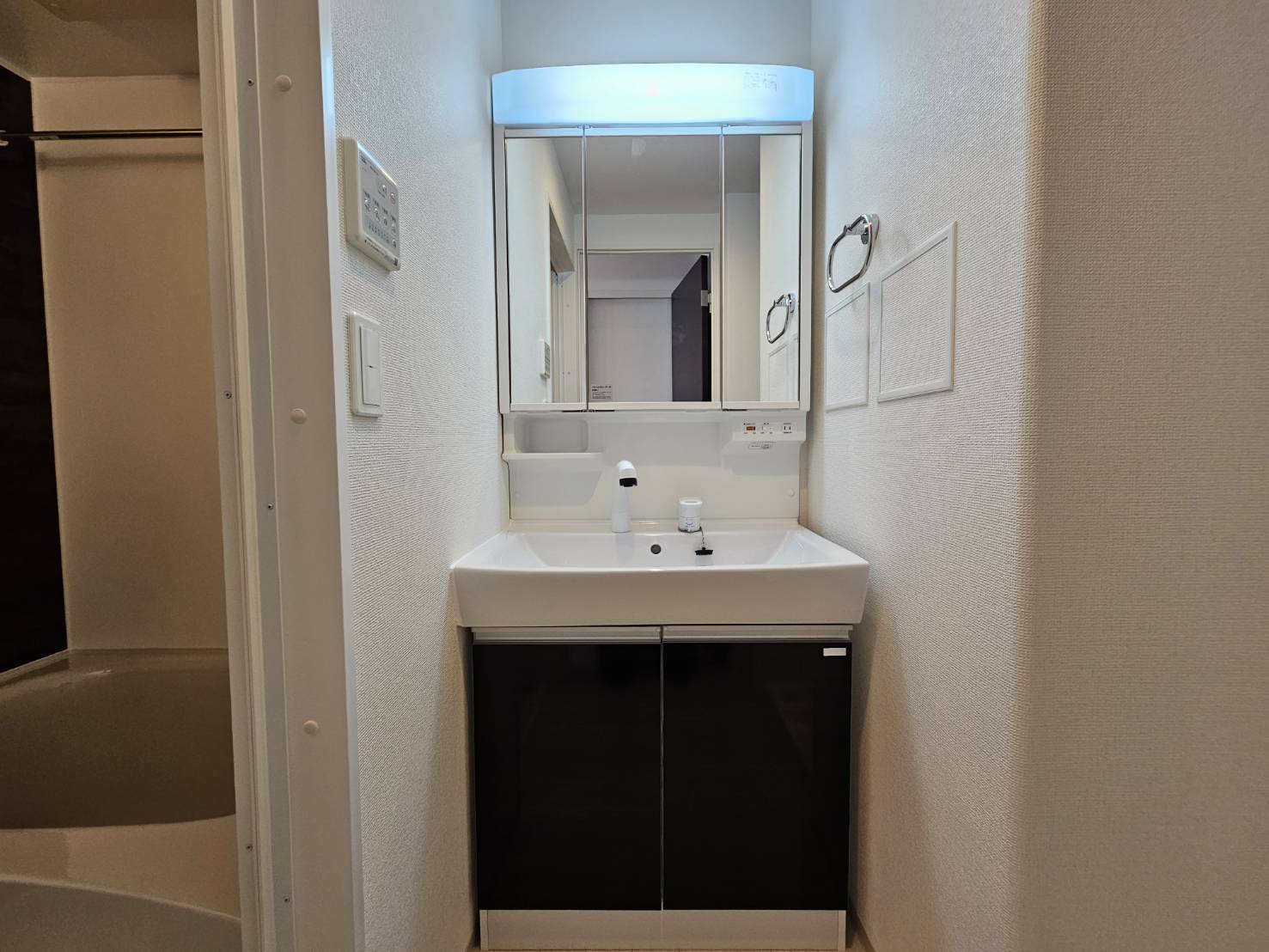 洗面設備　女性に人気のシャンプードレッサー。