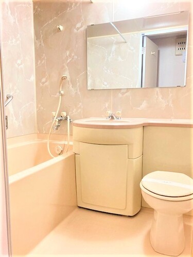 バス・シャワールーム　３点ユニットバス（（前回募集時／２０２１年１１月撮影）