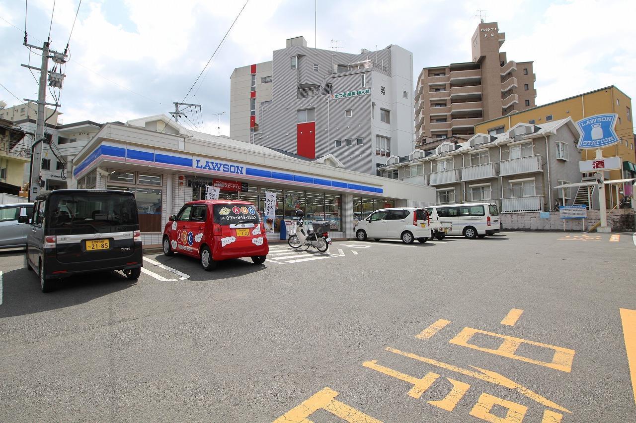 コンビニ　ローソン長崎石神店（コンビニ）まで264m