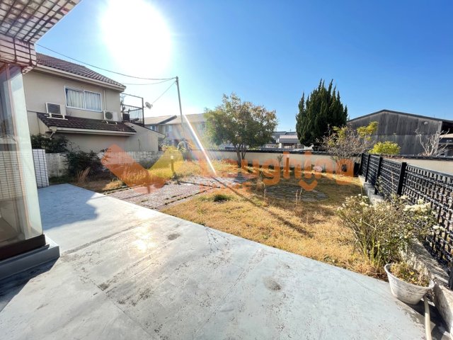 庭　お庭も活用できます