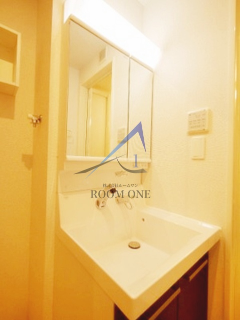 洗面設備　洗面台です。