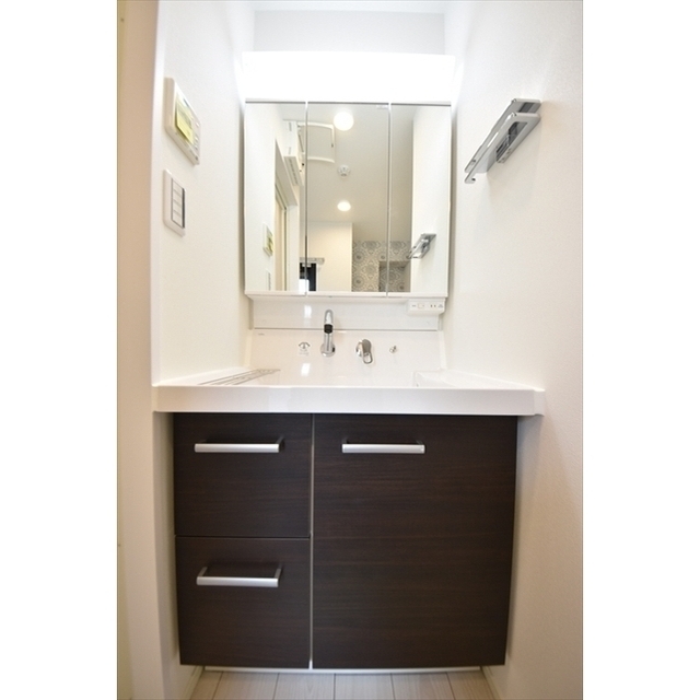 洗面設備　内装です