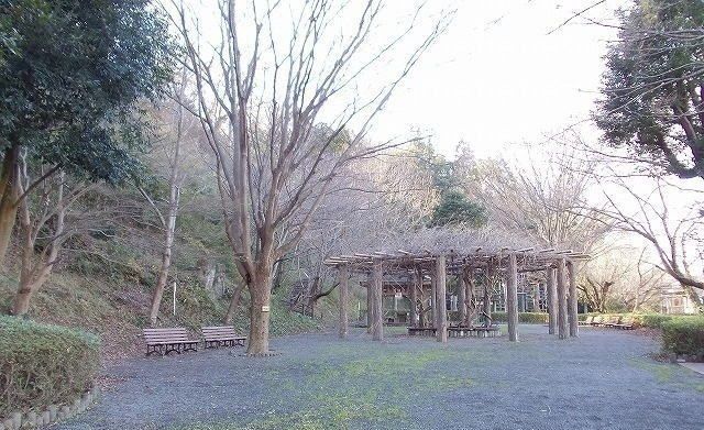 公園　本城山公園（公園）まで600m