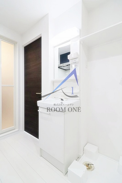 洗面設備　洗面台です。