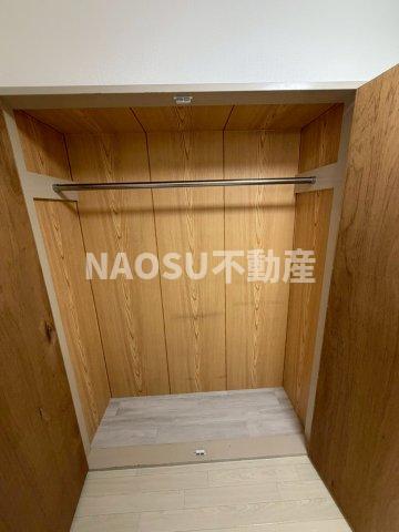 収納　大きなスペースがあり、収納には困りません