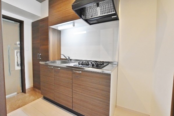 キッチン　★料理はかどり掃除もしやすい2口ガスシステムキッチン★