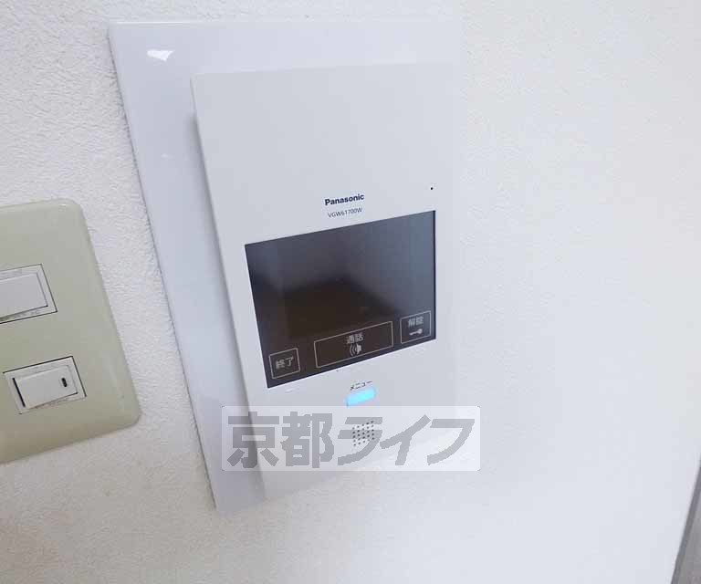 セキュリティ　ＴＶホンなので安心です。