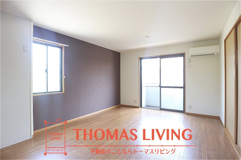 居室・リビング　13帖の広々リビングです。