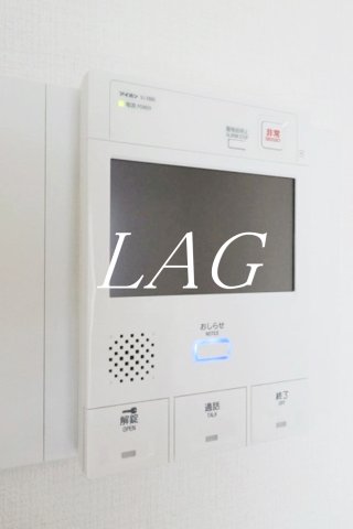 セキュリティ　モニターつきインターホンです。
