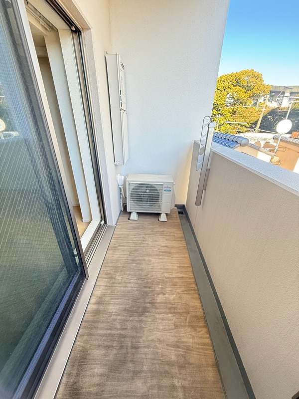 バルコニー　※同タイプ別階数部屋