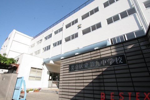 中学校　文京区立第九中学校（中学校）まで715m