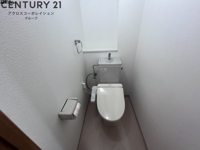 トイレ　ウォシュレット付きのトイレです♪