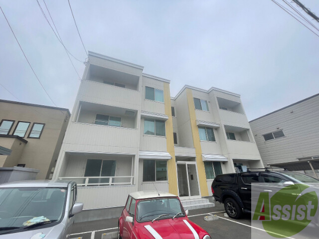 建物外観　札幌市中央区南５条西「白亜」