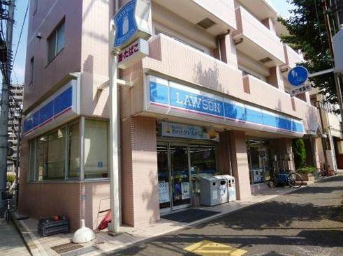 コンビニ　ローソン池尻三宿通店（コンビニ）まで96m