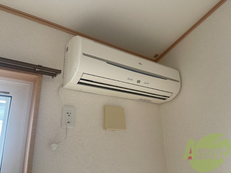 その他設備　エアコンが設置されているので各季節を快適に過ごせそうですね。