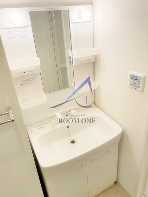 洗面設備　洗面台です。