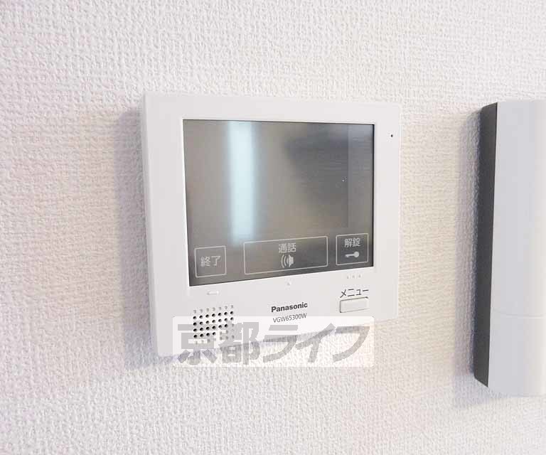 セキュリティ　モニター付きインターホン・