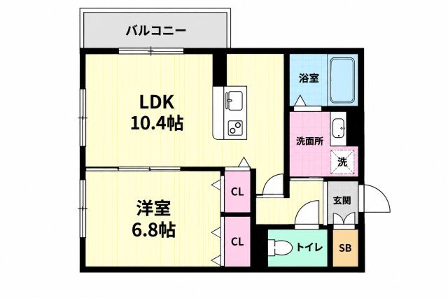 ボヌールコートの間取り写真