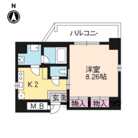 シェリオンの間取り写真