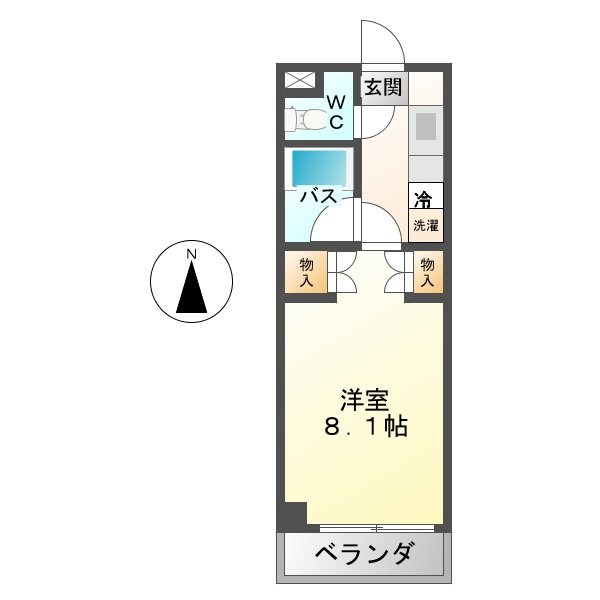 CLUSTERの間取り写真
