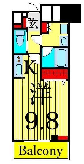 サンクレール荒川ブランガーデンの間取り写真