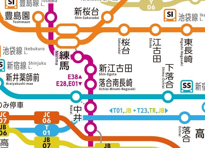 眺望　☆路線図☆