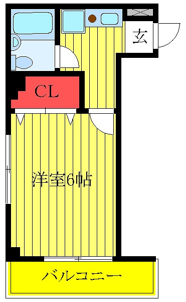 中山ビルの間取り写真