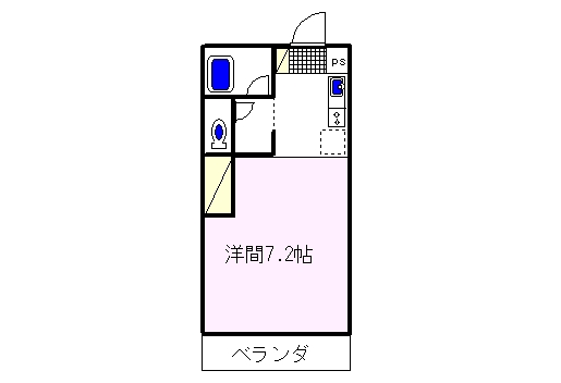 Y’ｓハイムの間取り