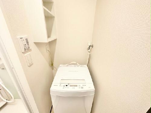 【クレイノサンライズIIIの洗面設備】