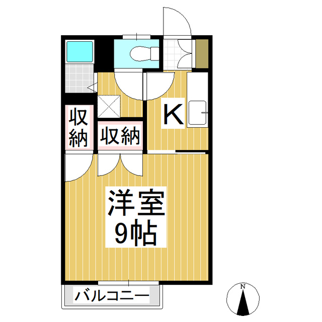 サンハイツ峯村の間取り