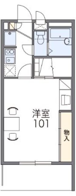 高松市川島東町のアパートの間取り