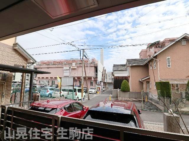 【生駒市北新町のマンションの眺望】