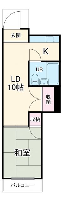 湘南ハイデンスの間取り