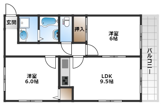 エトワールの間取り