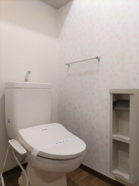 【松山市北条辻のアパートのトイレ】