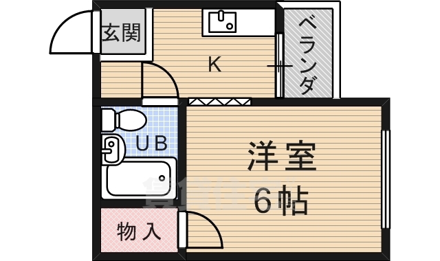 シティハイツ桃山の間取り