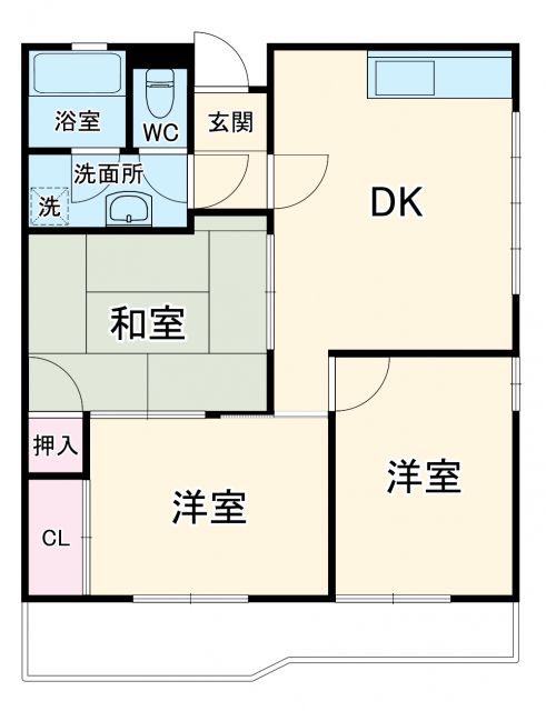 坂本マンションの間取り