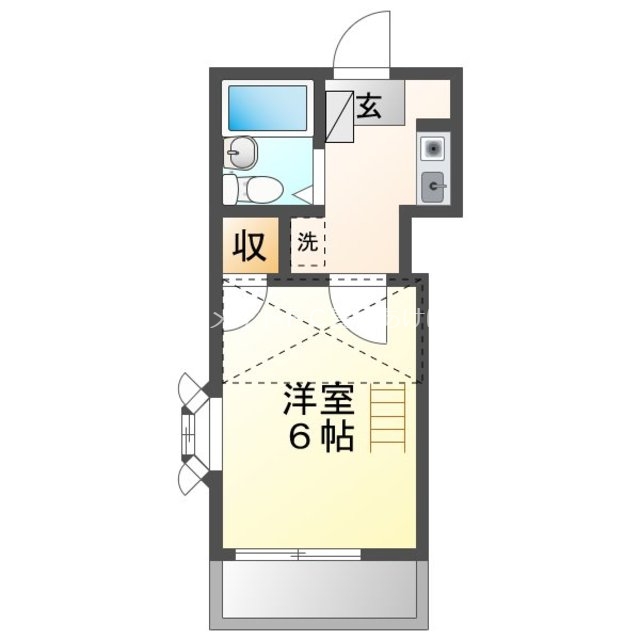 【フェリシア東脇の間取り】