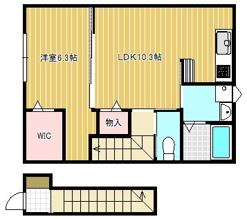 イシベセントラルの間取り