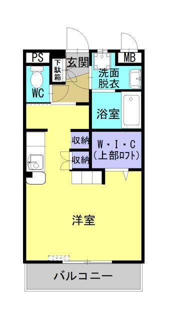 （仮称）都城栄町Ｕマンションの間取り