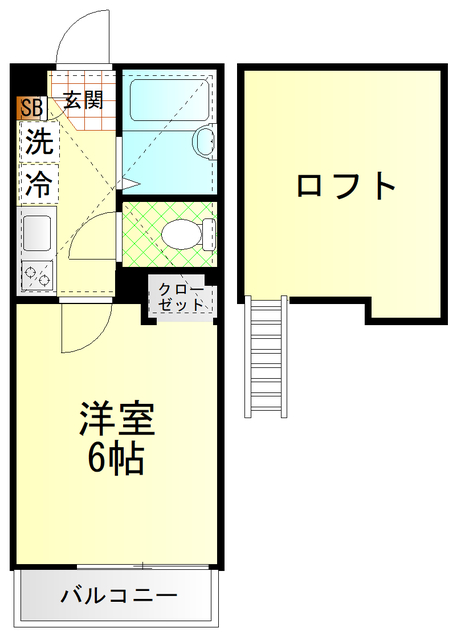 プラナス三ツ沢の間取り