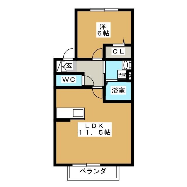 フレシール弐番館の間取り