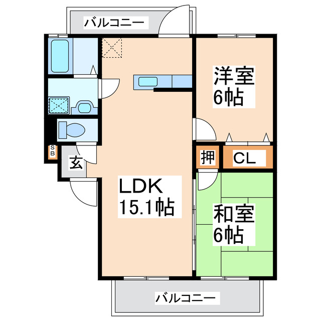 【フォレストＴＯＭＩの間取り】