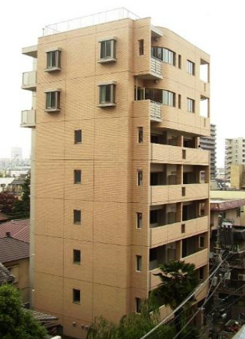 新宿区西新宿のマンションの建物外観