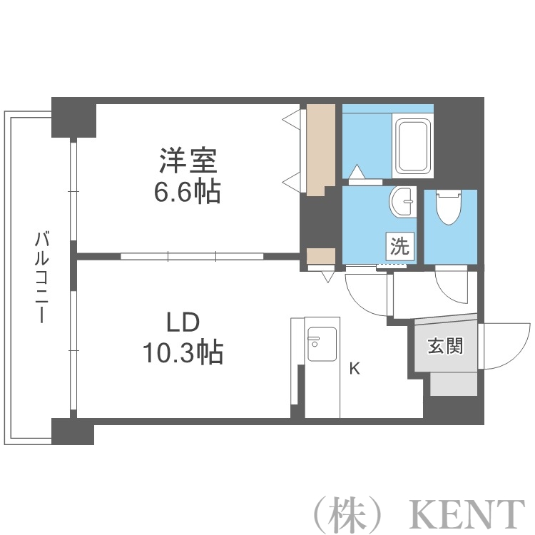 フィール円山の間取り