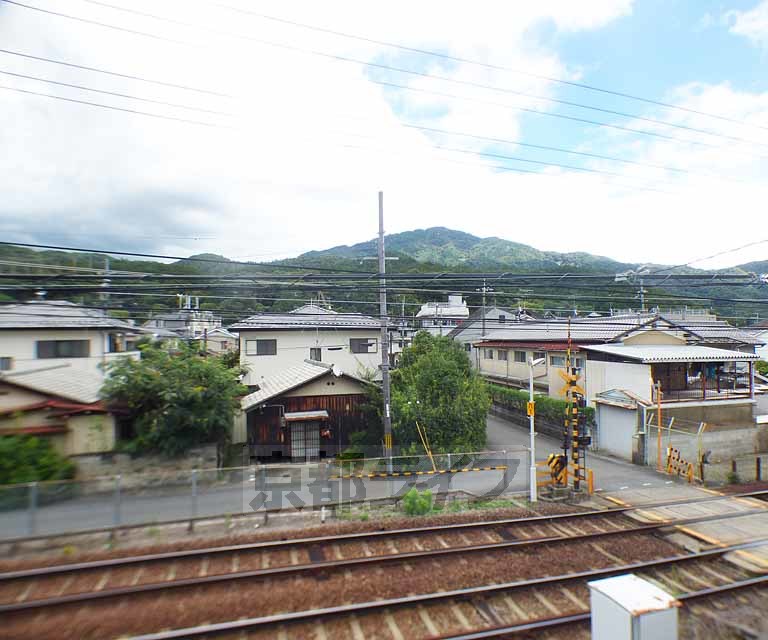 【京都市左京区岩倉三宅町のアパートの眺望】