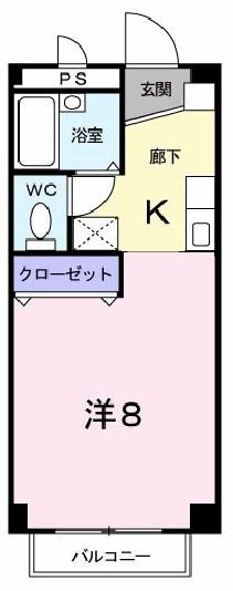 ドエルリバーサウス　Ｂ棟の間取り