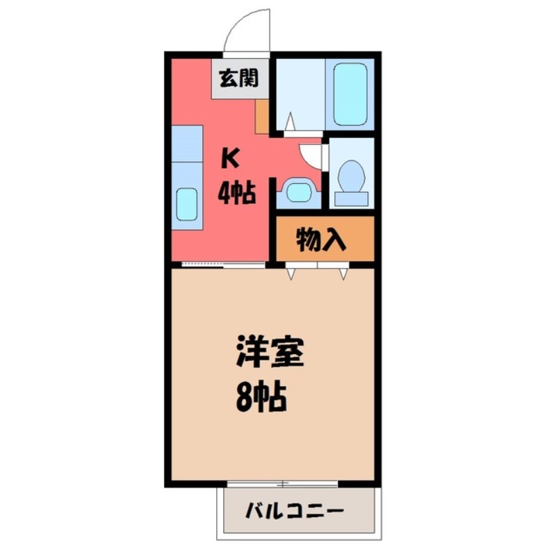 リバティヒルズ光陽台の間取り